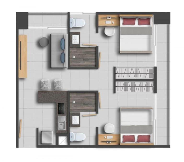 Livup Suites En Zona Iteso Сапопан Экстерьер фото
